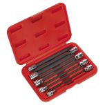 Premier TRX-Star* Socket Bit Set 3/8"Sq Drive 150mm 9pc