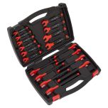 Premier Insulated Open-End Spanner Set 18pc - VDE Approved