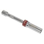 Spark Plug Socket with Universal Joint 3/8"Sq Drive 12-Point 150 x 14mm