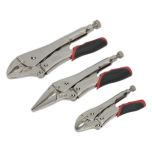 Premier Quick Release Locking Pliers Set 3pc