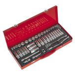Premier Metric/Imperial Socket Set 3/8"Sq Drive 45pc