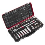 Premier Platinum Metric/Imperial Socket Set 3/8"Sq Drive 37pc