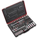 Premier Platinum Socket Set 1/4" & 1/2"Sq Drive 108pc