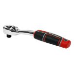 Premier Pear-Head Offset Ratchet Wrench with Flip Reverse 3/8"Sq Drive
