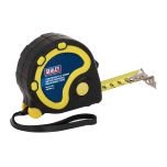 Metric/Imperial Rubber Tape Measure 7.5m(25ft) x 25mm