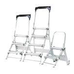 Aluminium Tilt & Pull Folding Steps - Group
