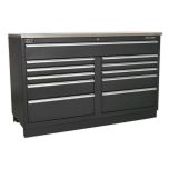 Premier™ Heavy-Duty Modular Floor Cabinet 11 Drawer 1550mm