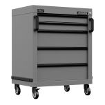 Superline PRO® Black Edition Modular Mobile Cabinet 5 Drawer 650mm