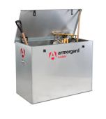 Armorgard ToolBin show full with various tools.