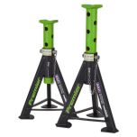 Premier Axle Stands (Pair) 6 Tonne Capacity per Stand - Green