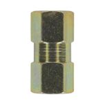 Female to Female Brake Tube Connector M10 x 1mm - Pack of 10