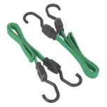 Flat Bungee Cord Set 610mm 2pc