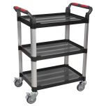 Composite Workshop Trolley 3-Level/3 Wall
