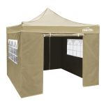 Dellonda Premium 2x2m Pop-Up Gazebo & Side Walls