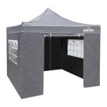 Dellonda Premium 2x2m Pop-Up Gazebo & Side Walls