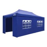 Dellonda Premium 3x6m Pop-Up Gazebo & Side Walls