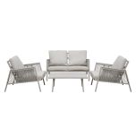 Dellonda Fusion Aluminium Outdoor Sofa