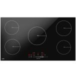 Baridi Integrated Induction Hob with 5 Cooking Zones 90cm 9300W Output