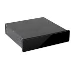 Baridi Integrated Warming Drawer 60cm - Black