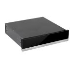 Baridi Integrated Warming Drawer 60cm - Black/Stainless Steel