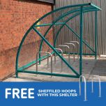 Dudley Cycle Shelters - With FREE Sheffield Hoops
