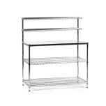 Eclipse Static Workbench with top and bottom shelves