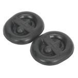 Exhaust Mounting Rubbers L62 x D54 x H13.5 - Pack of 2