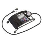 Twin Barrel Foot Pump