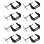 Junior C-Clamp Set 38 x 38mm 8pc