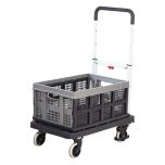 GI393Y Platform Trolley with 1 Removable Folding Box