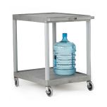Large Plastic Shelf Trolley - 2 shelves