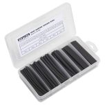 Heat Shrink Tubing Assortment 100mm 95pc - Black