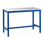 Assembly workbenches made from 1.5mm box section - 18mm Laminate worktops
