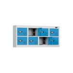 Pure Mobile Charging Lockers 8 Door - Cobalt Blue