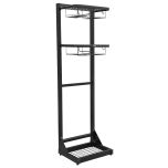 Freestanding Motorcycle Helmet & Gear Storage