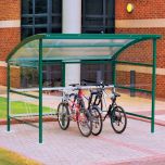 Premier Cycle Shelters - Perspex Sides
