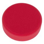 Hook-and-Loop Buffing & Polishing Foam Head 150 x 50mm - Red/Ultra-Soft