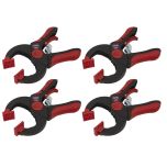 Ratchet Clamp Set 45mm 4pc