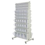 Rhino Tilt Bin Kits with Louvre Racks - Double Sided - Kit A