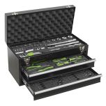 Siegen Portable Tool Chest 2 Drawer with Tool Kit 90pc