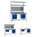 Square Tube Industrial Workbench Kits