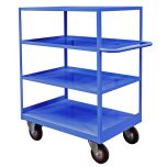 Steel Shelf Trucks Blue