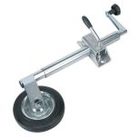 Jockey Wheel & Clamp 35mm - 150mm Solid Wheel