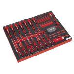 Premier Platinum Screwdriver Set with Tool Tray 72pc