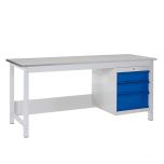 TUFF Heavy Duty Storage Workbench - 3 Drawers - 18mm worktop