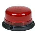 Warning Beacon with Bolt Fixing 3 x 6.5mm 36W SMD LED 12/24V - Red