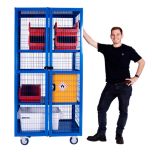 Boxwell Mobile Storage Cages - H1955mm