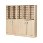 Pigeon Holes with Cupboard - 30 Spaces