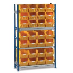 Shelving Kits with WPTC5 Bins