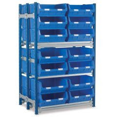 Shelving Kits with WPTC6 Bins